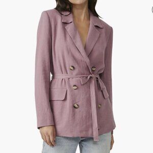 NWT Free People Olivia Blazer in Dried Currant